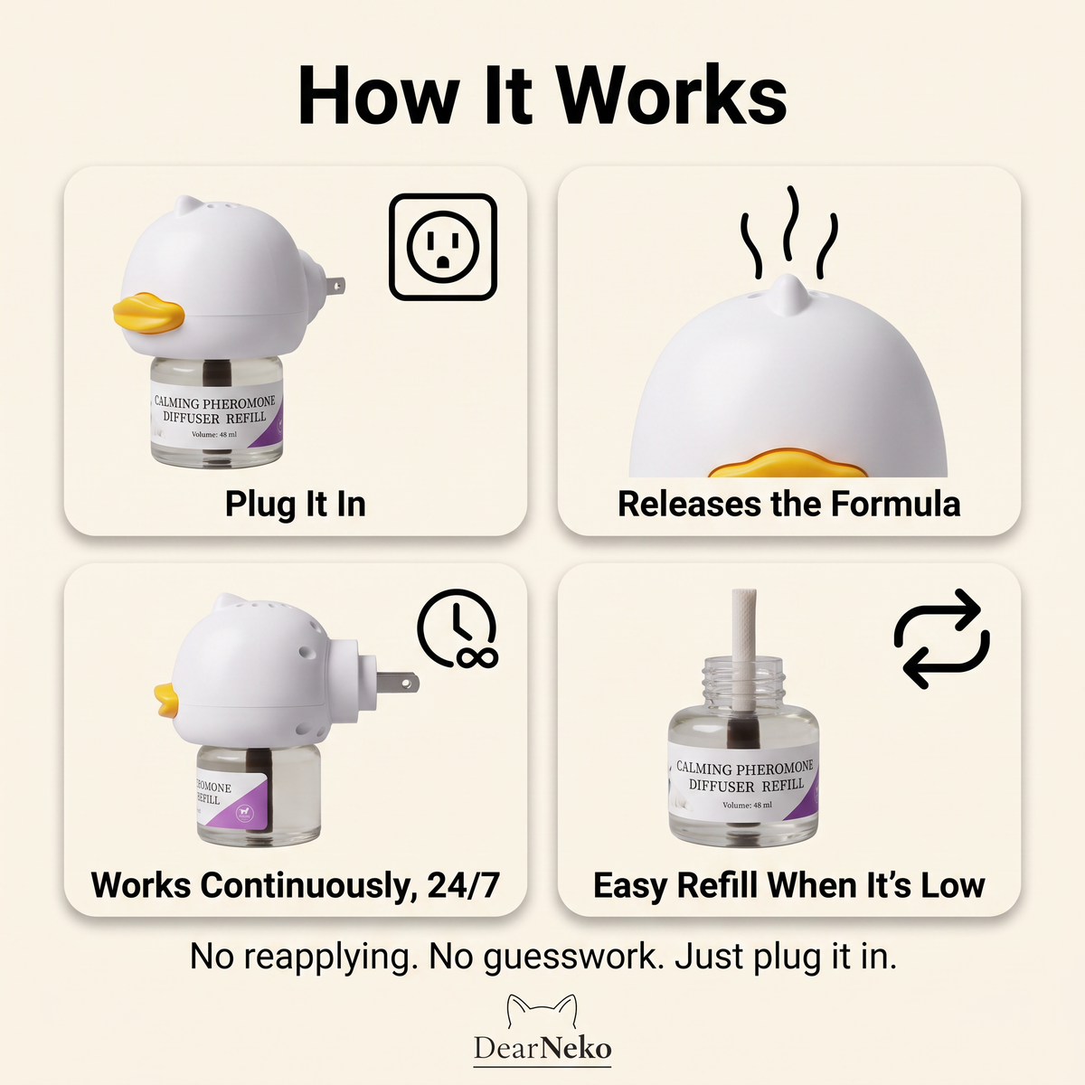 DearNeko™ Cat Calming Diffuser